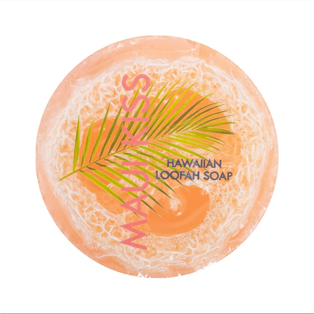 Maui Kiss Natural Loofah Soap